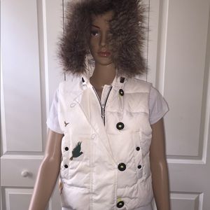 Frost Free Vest with Faux Fur Hoodie